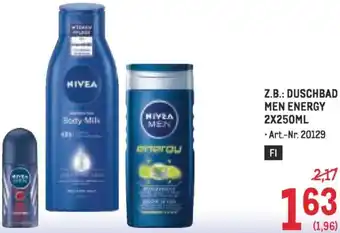 Metro Duschbad men energy Angebot