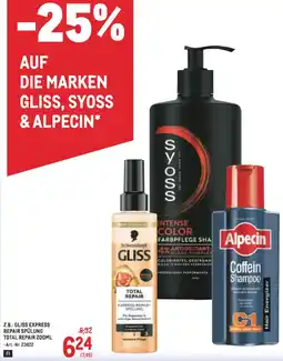 Metro Gliss express repair spulling total repair Angebot