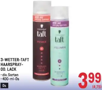 Metro Haarspray- od. lack Angebot
