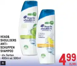 Metro Anti- schuppen shampoo Angebot