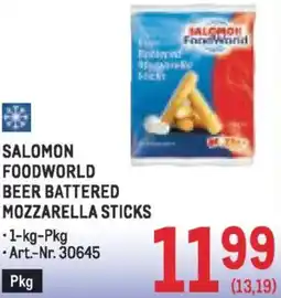 Metro Beer battered mozzarella sticks Angebot