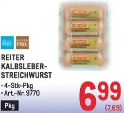 Metro Kalbsleber- streichwurst Angebot