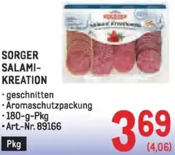 Metro Salami- kreation Angebot