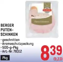 Metro Puten- schinken Angebot