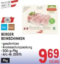 Metro Beinschinken Angebot