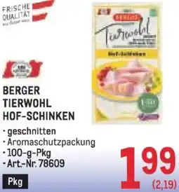 Metro Tierwohl hof-schinken Angebot