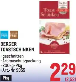 Metro TOASTSCHINKEN Angebot