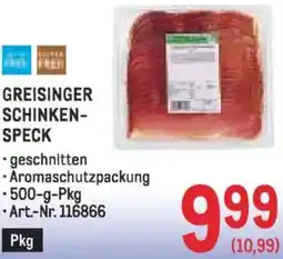 Metro Schinken- speck Angebot