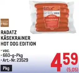 Metro Käsekrainer hot dog edition Angebot