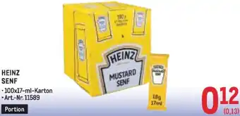 Metro Senf Angebot