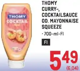Metro Curry-, cocktailsauce od. mayonnaise squeeze Angebot
