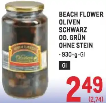 Metro Oliven schwarz od. grün ohne stein Angebot