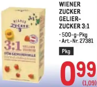 Metro Gelier- zucker 3:1 Angebot