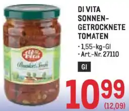 Metro Sonnen- getrocknete tomaten Angebot