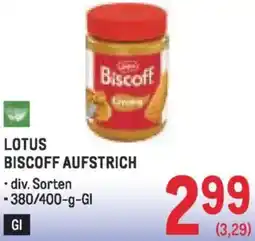 Metro Biscoff aufstrich Angebot