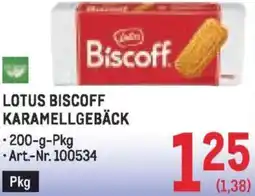 Metro Biscoff karamellgebäck Angebot