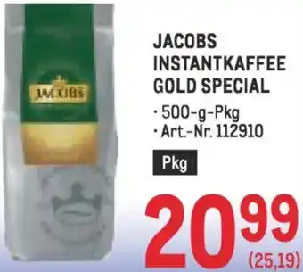 Metro Instantkaffee gold special Angebot