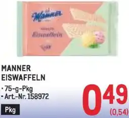 Metro Eiswaffeln Angebot