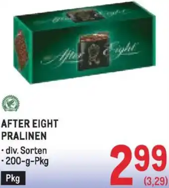 Metro After eight pralinen Angebot