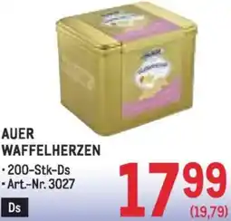 Metro Waffelherzen Angebot