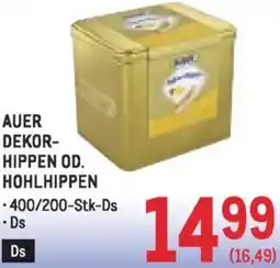 Metro Dekor- hippen od. hohlhippen Angebot