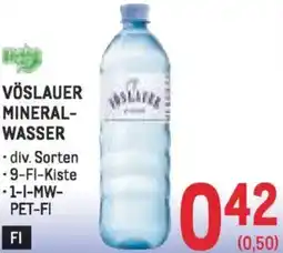 Metro Mineral- wasser Angebot