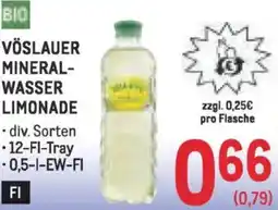 Metro Mineral- wasser limonade Angebot