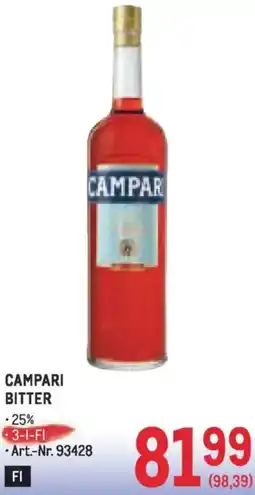 Metro Campari bitter Angebot