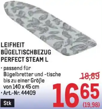 Metro Bügeltischbezug perfect steam l Angebot