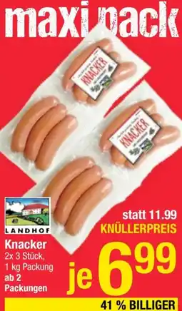 Maximarkt Knacker Angebot