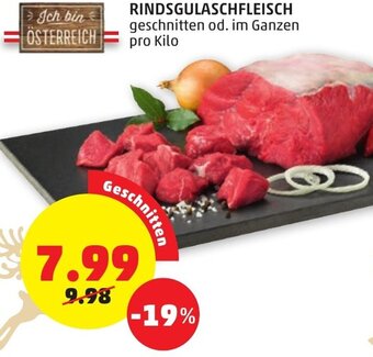 PENNY Rindsgulaschfleisch Angebot