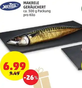 PENNY Makrele Geräuchert 300g Angebot