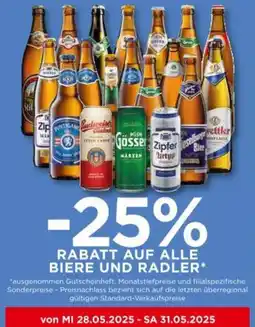 Unimarkt Rabatt auf alle biere und radler Angebot