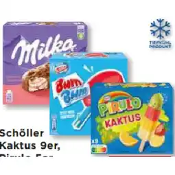 Unimarkt Kaktus 9er, Pirulo 5er, Bum Bum 4er oder Milka Eis 3er Unimarkt Angebot