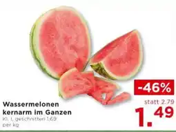 Unimarkt Wassermelonen kernarm im Ganzen Angebot