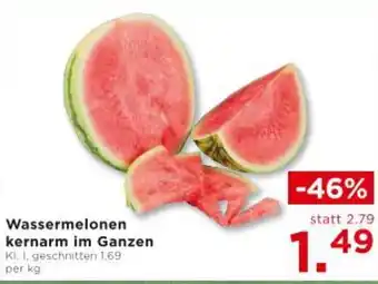 Unimarkt Wassermelonen kernarm im Ganzen Angebot