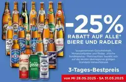 Unimarkt Rabatt auf alle biere und radler Angebot