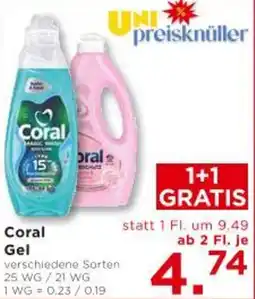 Unimarkt Coral Gel Angebot