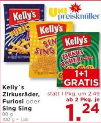 Unimarkt Zirkusräder, Furiosi oder Sing Sing Unimarkt Angebot