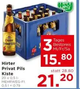 Unimarkt Hirter Privat Pils Kiste Angebot