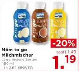 Unimarkt Nöm to go milchmischer Angebot