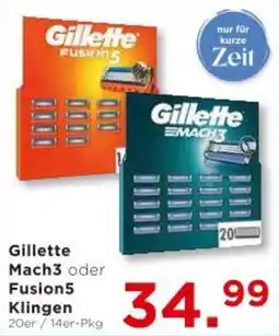 Unimarkt Mach3 oder fusion5 klingen Angebot