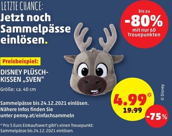 PENNY Disney Plüschkissen SVEN Angebot