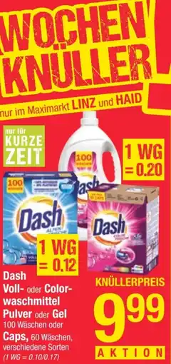Maximarkt Voll- oder Color- waschmittel Pulver oder Gel Angebot