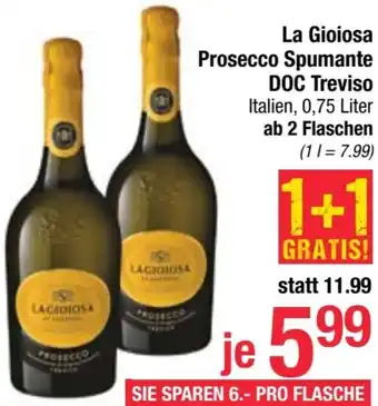 Maximarkt Prosecco Spumante DOC Treviso Angebot