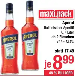 Maximarkt Aperol Angebot