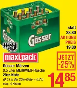 Maximarkt Gösser Märzen Angebot