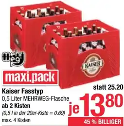 Maximarkt Fasstyp Angebot