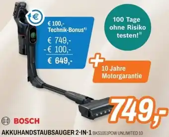 ETech Akkuhandstaubsauger Angebot