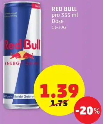 PENNY Red Bull 355ml Angebot